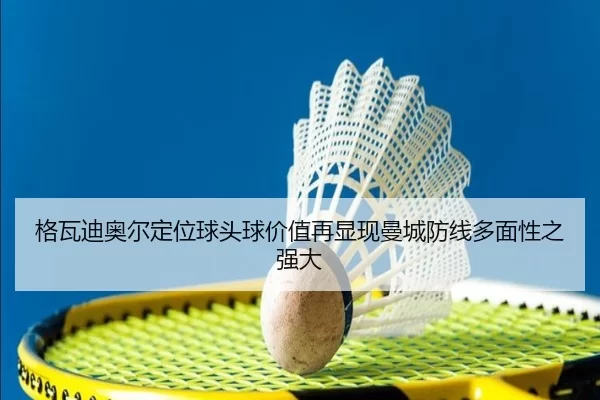 格瓦迪奥尔定位球头球价值再显现曼城防线多面性之强大